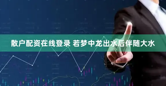 散户配资在线登录 若梦中龙出水后伴随大水