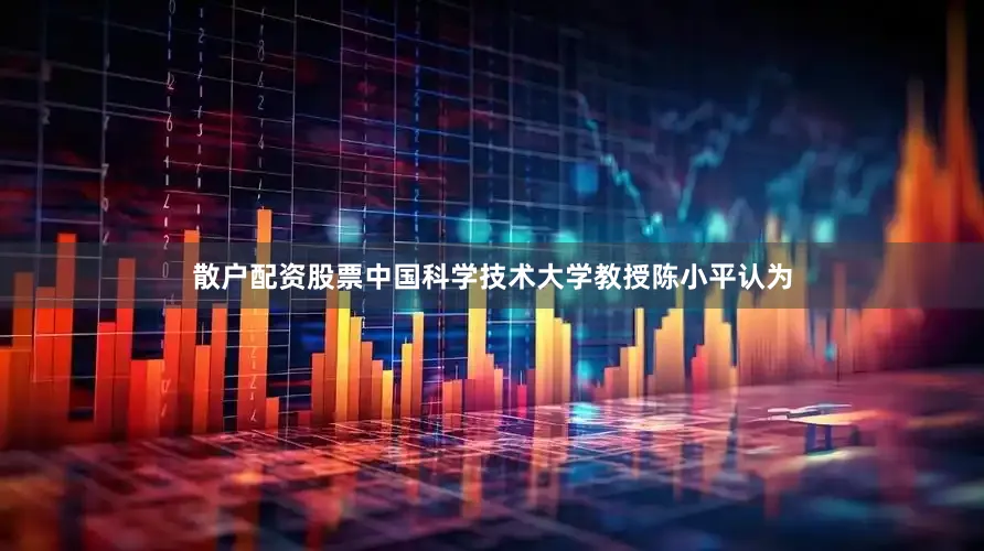 散户配资股票中国科学技术大学教授陈小平认为