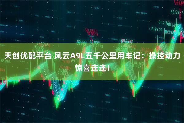 天创优配平台 风云A9L五千公里用车记：操控动力惊喜连连！