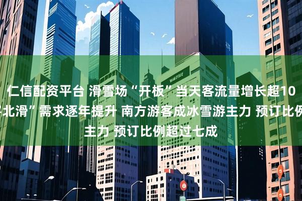 仁信配资平台 滑雪场“开板”当天客流量增长超100% “南客北滑”需求逐年提升 南方游客成冰雪游主力 预订比例超过七成